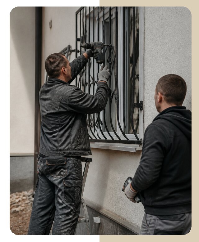 Установка наружных решеток в Балашове от 4983 р. | ДвериЛегко-Бла