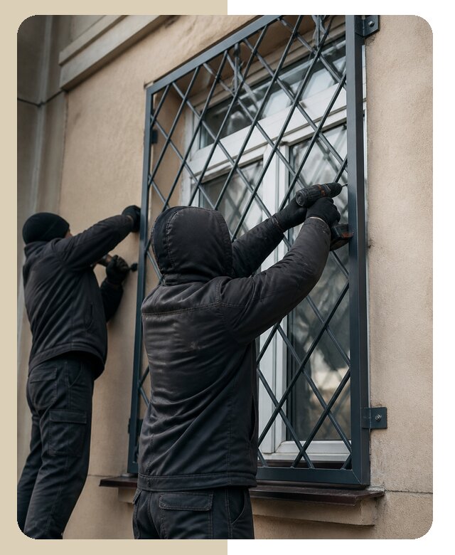 Установка антивандальных решеток на окна в Балашове